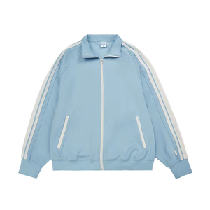 ชุดวอร์มลำลองมีฮู้ดน้ำหนักเบาสำหรับผู้ชาย เหมาะสำหรับวิ่ง ระบายอากาศ แห้งเร็ว มีกระเป๋าข้างแบบกำหนดเองได้ ความยาวเต็มตัว - Product Image 1