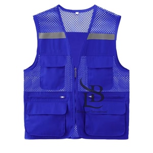 Chaleco de trabajo para hombre de calidad superior nuevo al por mayor, chaleco de seguridad reflectante usado de material alto para viajes, ropa de trabajo personalizada - Product Image 5