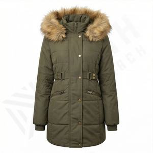 Lightweight Reversible <b>Women</b> <b>Parka</b> <b>Jacket</b> Best Selling Wear Stylish Long Sleeve Thermal Insulated Windproof Heavyweight Outer - Product Image 1