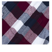 Meilleur Style chemise en flanelle de coton Ski snowboard meilleure vente rouge et noir avec boutons et boutonnières avec logos personnalisés