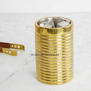 Finition couleur argent brillant poli texture martelée haute qualité en aluminium coulé refroidisseur de vin et refroidisseur Barware - Product Image 3