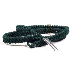 Infantry Blue Cord Silk Aiguillette for Seafaring Uniforms | Custom Made Regimental Uniform Blue Aiguillettes for Sale - Product Image 4