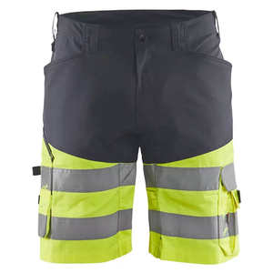 Pantalones cortos de carga de seguridad para el trabajo reflectantes personalizados para hombres, ropa de trabajo de seguridad de alta visibilidad, pantalones cortos de seguridad para hombres, pantalones cortos de carga con múltiples bolsillos - Product Image 6