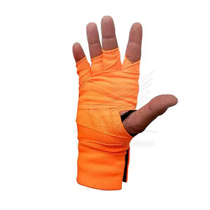 Bandages de boxe en coton et polyester de qualité supérieure, respirants, écologiques, doux, avec logo personnalisé et options de taille - Product Image 5