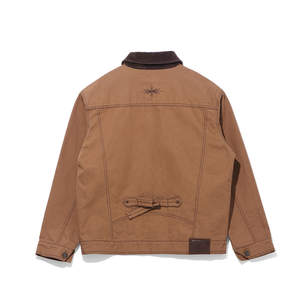 [Ogarp] [สินค้าเกาหลี] แจ็คเก็ตบอมเบอร์ผ้าฝ้าย100% สีน้ำตาล - Product Image 2