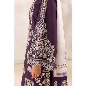 Ensemble de costume brodé en jacquard pour femmes SF-4479 - Product Image 4