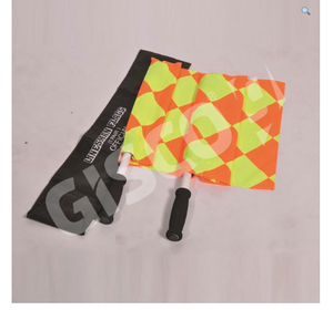 Official Linesman Flag with Diamond Design for Soccer Training GISCO/CUSTOM Brand Model 66051 in <b>Sports</b> <b>Entertainment</b> - Product Image 2