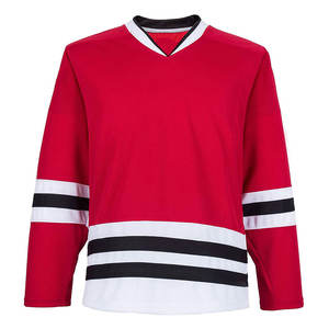 Camiseta de hockey sobre hielo de manga larga de poliéster para hombre, ropa de equipo deportivo, camisetas de hockey, camiseta de hockey sobre hielo personalizada con sublimación transpirable - Product Image 3