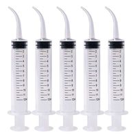 Seringue en plastique jetable médicale de 5 ml et 10 ml sans aiguille pour les dents vétérinaires, multi-usages