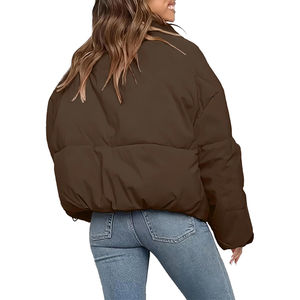 Moda personalizada hombres Puffer chaquetas acolchado abrigo de invierno impermeable cálido prendas de vestir exteriores OEM ODM fabricante - Product Image 4