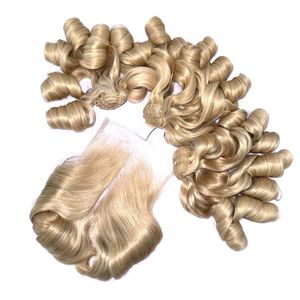 วิกผมสำหรับต่อผมคนเวียดนามสีบลอนด์เด้งได้ผมบางสำหรับเด็กทารก - Product Image 1