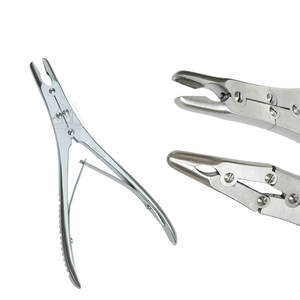 Rongeurs à os manuels en acier inoxydable, haute qualité, réutilisables, couleur et taille personnalisables, instruments chirurgicaux orthopédiques, nouvelle arrivée - Product Image 1