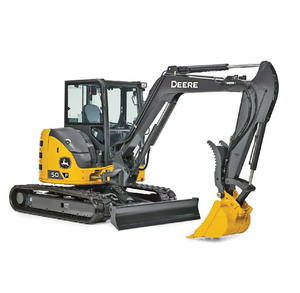 Mini-excavatrice robuste de 3,5 tonnes, modèle à rotation zéro, avec hydraulique auxiliaire et profondeur de fouille de 3200 mm - Product Image 3
