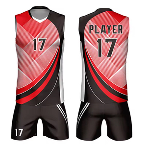 2025 Meilleure vente vêtements de volley-ball de qualité professionnelle uniforme imprimé de haute qualité en gros - Product Image 3