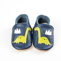 Chaussures en cuir souple pour bébé Chaussures d'intérieur antidérapantes, souples, confortables et légères pour les tout-petits, pour la récréation et les activités domestiques