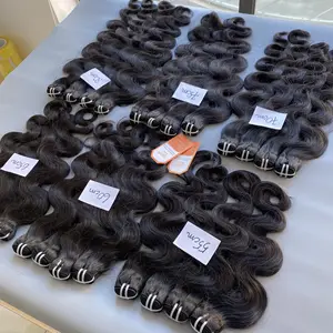 100% non transformés Remy cheveux corps cheveux ondulés en gros extensions de cheveux crus vendeurs meilleure qualité prix usine