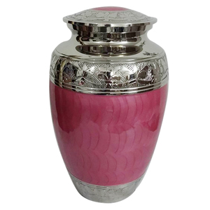 Urnas conmemorativas de metal con estilo moderno para cenizas Joyería de cremación de moda con fecha de nombre personalizada y opciones de mensajes especiales - Product Image 3