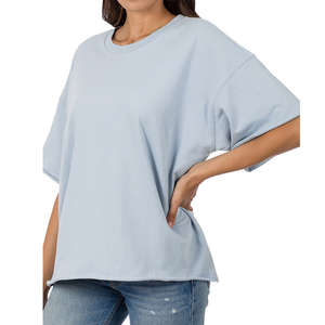 Tendance de l'été chaud personnalisé grande taille femmes T-Shirt graphique Style décontracté 100% coton vente en gros femmes T-Shirt vêtements Bangladesh - Product Image 4