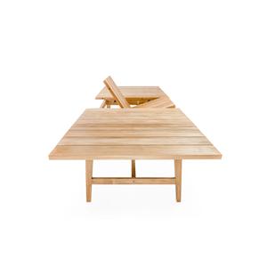 Sillas y Mesa de Comedor Scrury Hechas con Estructura de Madera de Teca Sólida con Acabado en Color Madera Natural para Uso en Interiores y Exteriores. - Product Image 4