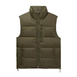 Chaleco ligero personalizado de alta calidad, chaqueta sin mangas con burbujas cálidas, chaleco acolchado de algodón para hombre de invierno de talla grande para hombre - Product Image 6