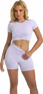 Conjunto de Yoga para Gimnasio, Impermeable, Spandex/Nailon - Product Image 2
