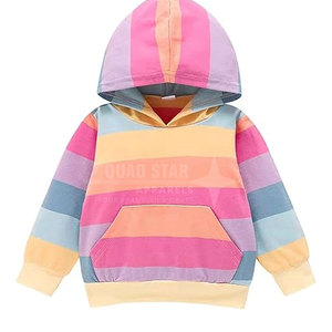 Sudaderas con capucha para niños de diseño personalizado, hechas de algodón, ligeras, transpirables, de alta calidad, básicas, a precio económico. - Product Image 1