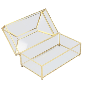 Rectangle Brass & Acrylic <b>Tissue</b> Box Bathroom <b>Facial</b> Napkin Holder Factory Price Customized Clear Acrylic <b>Tissue</b> Box - Product Image 5