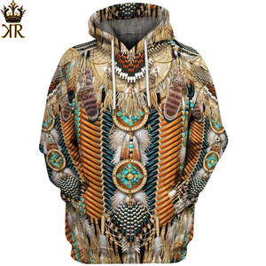 El más nuevo Native Spirit Wolf 3D impreso moda sudaderas con capucha para hombre Sudadera con capucha Unisex pulóver chaqueta Casual Otoño Invierno Tops - Product Image 2