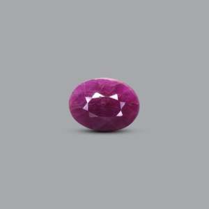 Rubis africain naturel de 3,6 carats, taille émeraude polie, créé en laboratoire, pierre précieuse lâche, taille coussin, taille poire, taille émeraude, hauteur 8 mm - Product Image 1