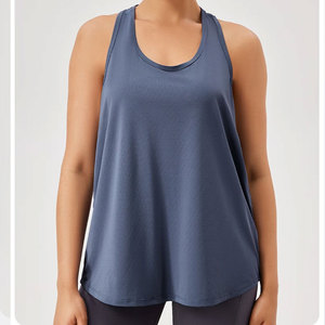 Camisetas Deportivas Transpirables para Mujer, Nuevas, sin Mangas, Cuello Redondo, Chaleco Deportivo Informal para Entrenamiento, Tejido de Punto - Product Image 4