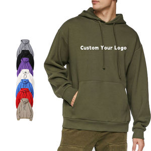 Sweat à capuche brodé d'automne imprimé personnalisé pour événements et promotions Sweat-shirt en molleton de coton directement en usine - Product Image 2