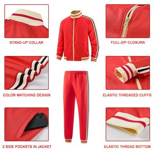 Conjunto Deportivo Casual de Polar con Cierre para Dama de Talla Grande al por Mayor, Ropa de Calle para Mujer, Chándal para Dama - Product Image 4