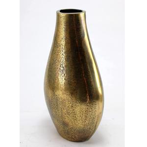 Venta al por mayor de buena calidad de lujo dorado decoración del hogar Decoración interior Mesa suelo decorativo florero de Metal - Product Image 3