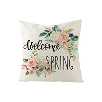 Gran oferta, funda de cojín de algodón suave de la mejor calidad, funda de almohada de lujo con logotipo personalizado para sofá y sala de estar