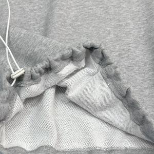 Sweat-shirt à col rond en molleton personnalisé avec logo 2025 pour femmes et vêtements décontractés en tricot surdimensionnés à manches longues respirants - Product Image 5