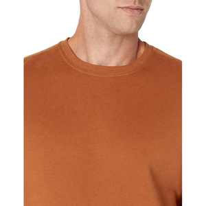 เสื้อสเวตเชิ้ตคอกลมผู้ชายสีพื้นแบบขายส่ง OEM ปรับแต่งได้ - เสื้อแขนยาวลำลองน้ำหนักเบาสำหรับฤดูหนาว ไซส์ใหญ่ รับสกรีนโลโก้ - Product Image 5