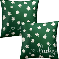 Housse de coussin de luxe |   Literie moderne en jacquard tissé, motifs de plantes en forme de cœur, écologique, lavable, 200TC, fabricant indien