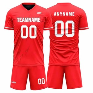 Maillots de foot personnalisés, design sur mesure, maillot d'équipe avec logo, manches courtes et maillot de sport - Product Image 1