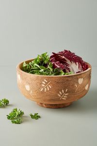 Bols de service en bois de grande capacité avec un artisanat élégant adapté aux dîners et aux célébrations - Product Image 6