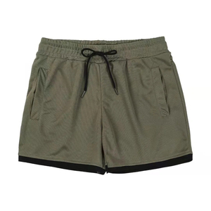 Men Front Custom Gym <b>Shorts</b> Wholesale Fitness Training Running Athletic Sports Breathable Quick Dry Spandex/Polyester Elastic - Product Image 3