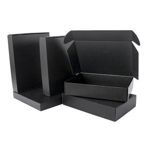 Cajas de envío Cajas de correo de cartón corrugado para embalaje Regalos artesanales Productos para fiestas de Bodas de pequeñas empresas - Product Image 2
