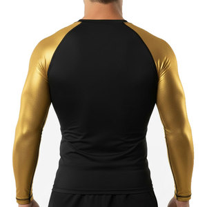 MMA BJJ Rash Guard Long Sleeve Sublimation Printed Design Wholesale Bulk Order - Product Image 2