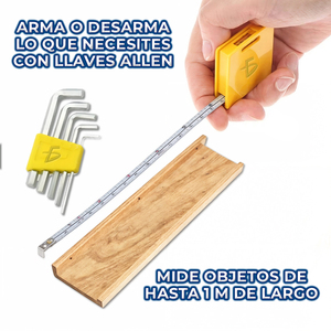 Kit di Riparazione Domestica di Alta Qualità a 7 Pezzi, Utensili Manuali in Plastica con Chiavi e Bussole, Personalizzazione OEM - Product Image 6