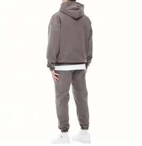 ชุดวอร์มไซส์ใหญ่พิเศษสำหรับผู้ชายชุดวิ่งแบบไม่ผูกเชือกสำหรับผู้ชายชุดวอร์มซักกรด - Product Image 4