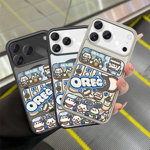 Funda Magnética para Teléfono con Diseño de Galletas para iPhone 11 a 17 Pro Max, Funda Unisex de TPU Suave - Product Image 1