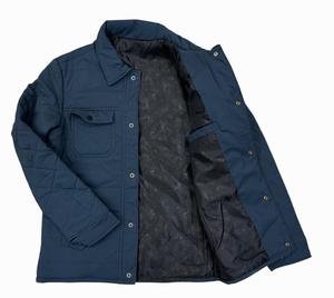 Chaqueta de Invierno Acolchada Vintage para Hombre de Alta Calidad, Mangas Largas, Cuello Alto, Resistente al Viento, Transpirable, Ecológica, con Calefacción Directa - Product Image 2