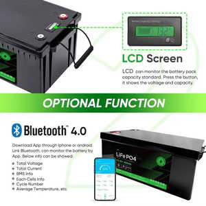 Batería de Ciclo Profundo Lifepo4 de 12V 400AH de Mi Tienda, Sistema de Almacenamiento de Energía Doméstico de 24V 100AH 200AH, Paquete de Iones de Litio kg - Product Image 5