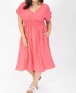 Mallas de color rosa para mujer, leggings de color rosa, 2023 - Product Image 5