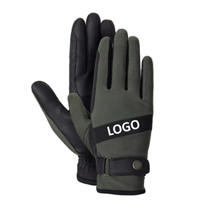 Guantes antideslizantes de cuero para montar a caballo de Pakistán, ligeros y transpirables al por mayor para la temporada de invierno - Product Image 1