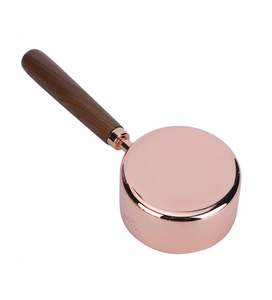 Latest Classic Copper Tea & Coffee Scoop <b>Spoon</b> Kitchen Tools with Wood Handle Handicrafts Durable Metal Material - Product Image 3